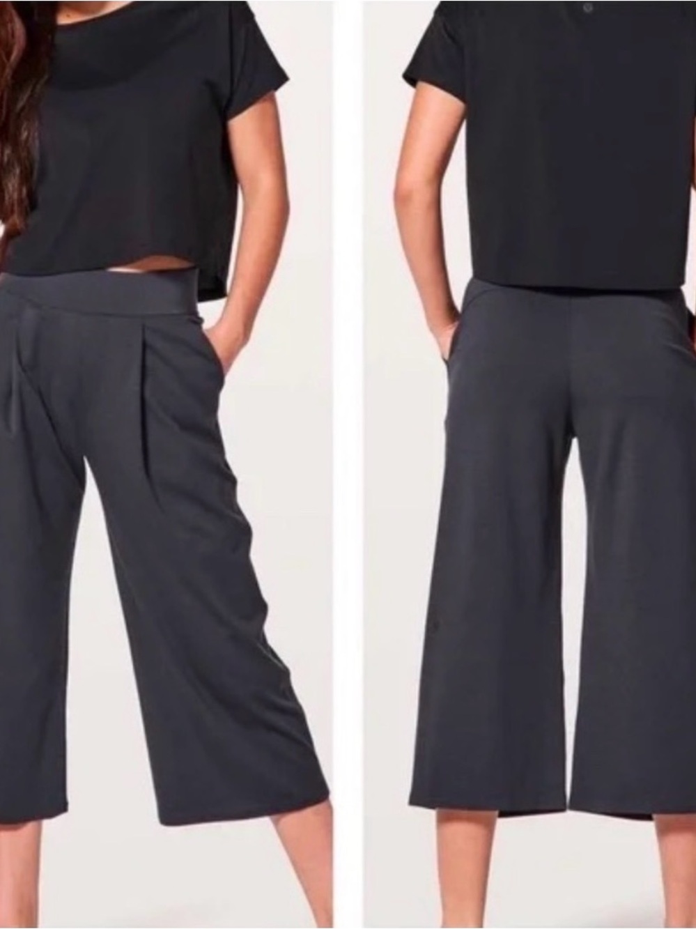 Lululemon Can You Feel The Pleat Culotte Pants